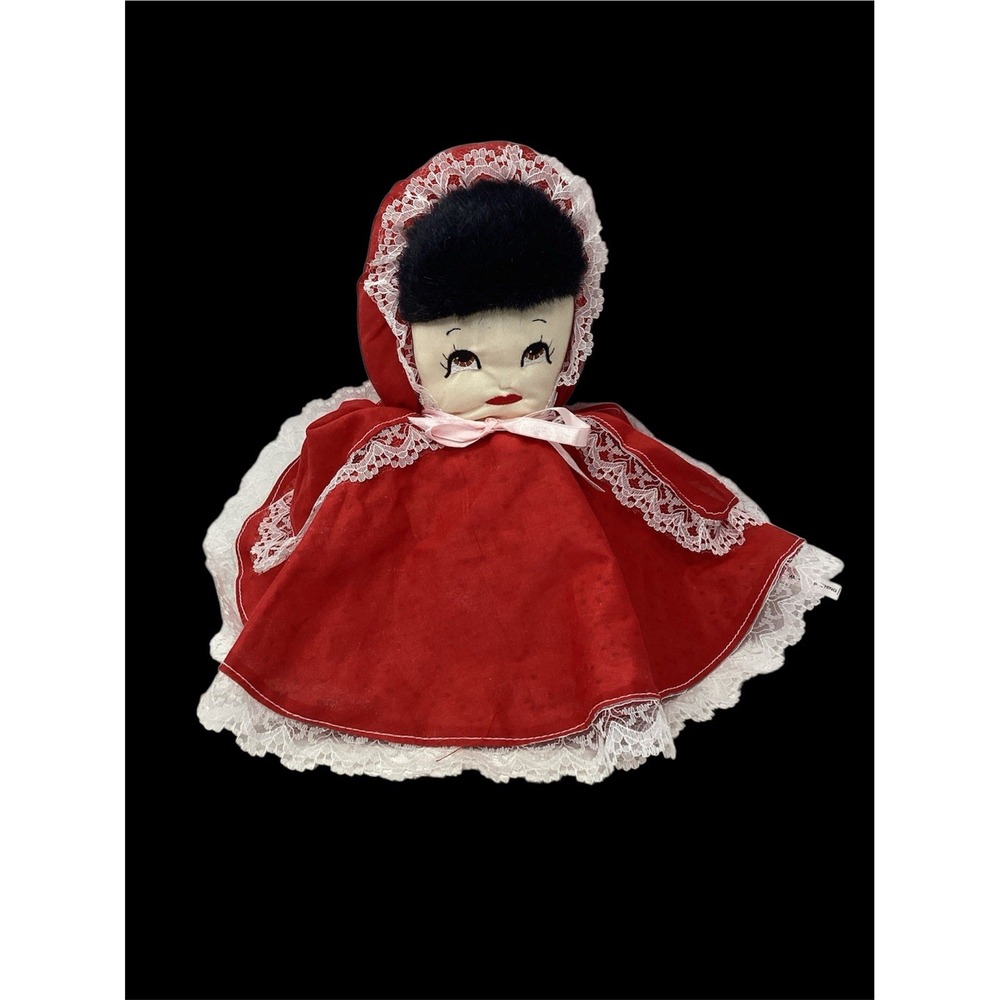 Topsy Turvy Doll 3 in 1 Fabric Plush Little Red Riding Hood Grandma Wolf Lamont